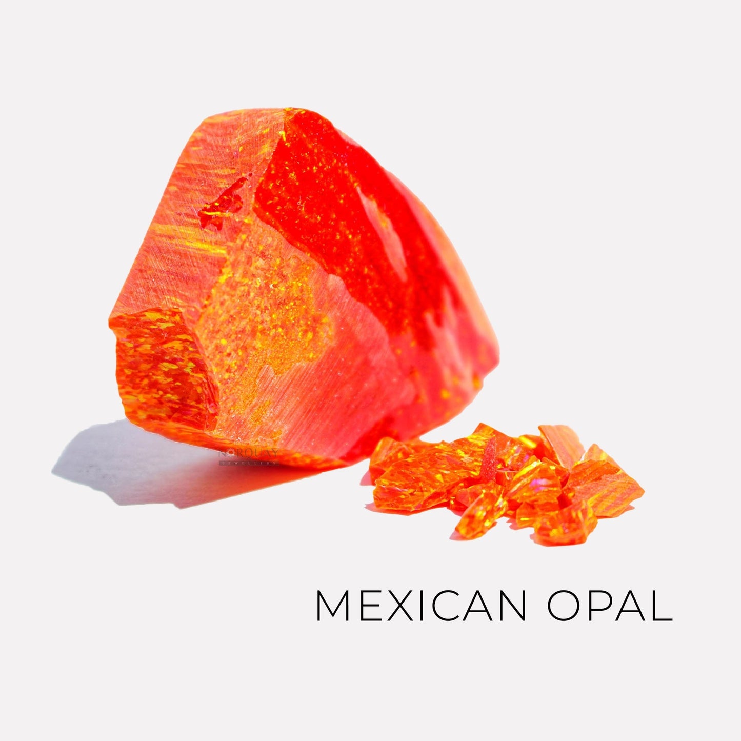 Custom Square Opal Inlay Memorial Pendant Necklace